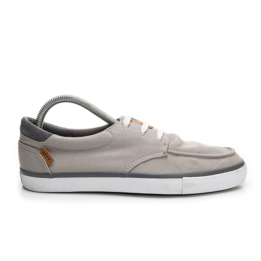 Reef Deckhand 3 Canvas Slip-On Shoes Size 7